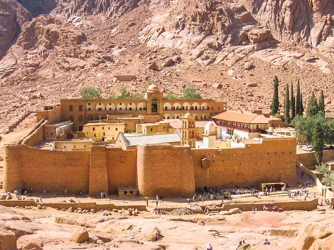 Monastère Sainte-Catherine, en Égypte