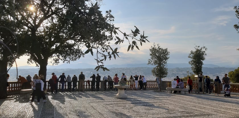 La colline du Château à Nice