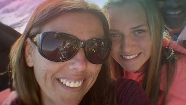 Kendra Licari et sa fille Lauryn 