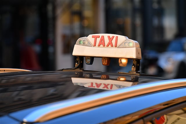 Voiture de taxi