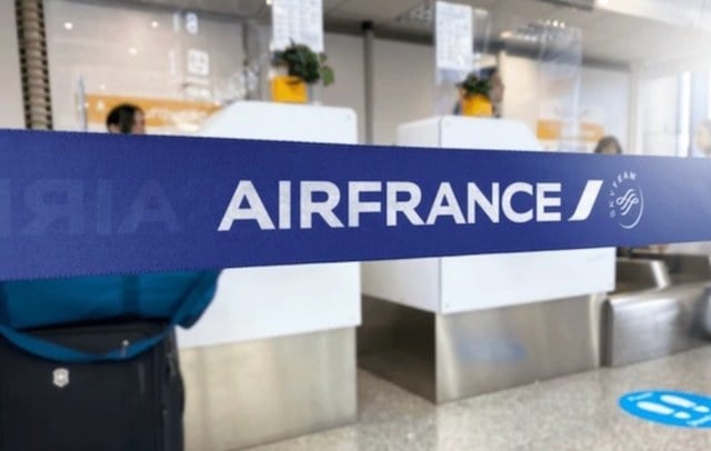 Zone embarquement Air France