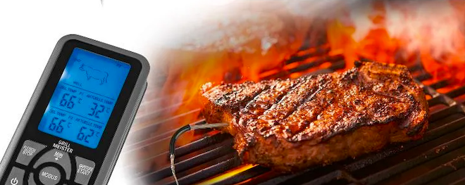 Le thermomètre de cuisson de la gamme Grillmeister