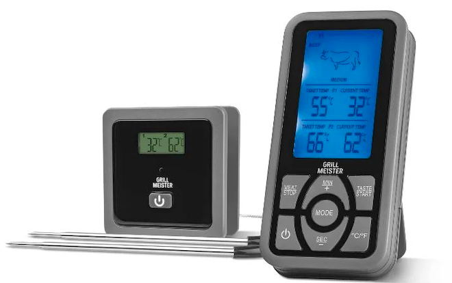 Un thermomètre de cuisson