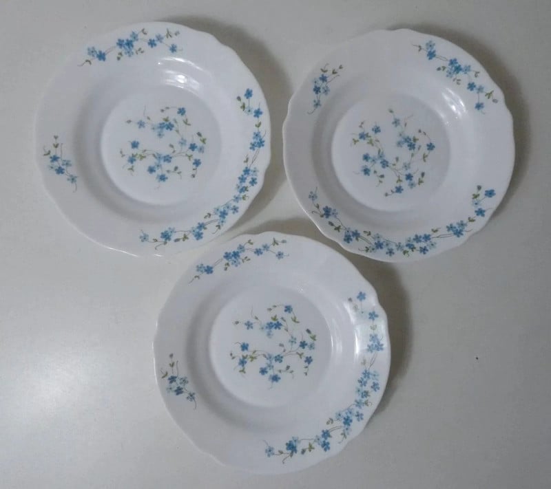 Les assiettes Arcopal