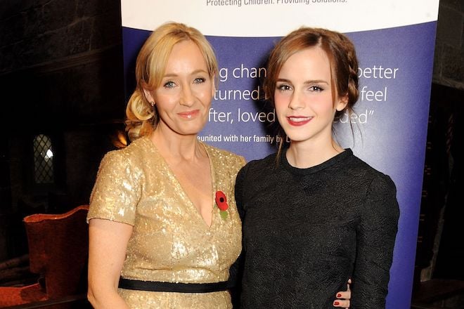 J.K. Rowling et Emma Watson