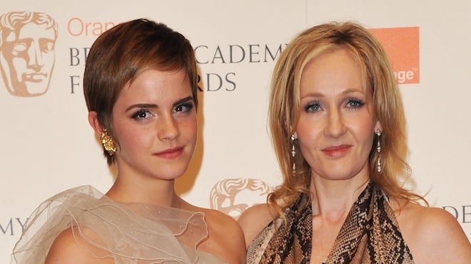 Emma Watson et J.K. Rowling