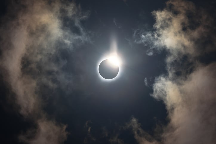 Une éclipse solaire
