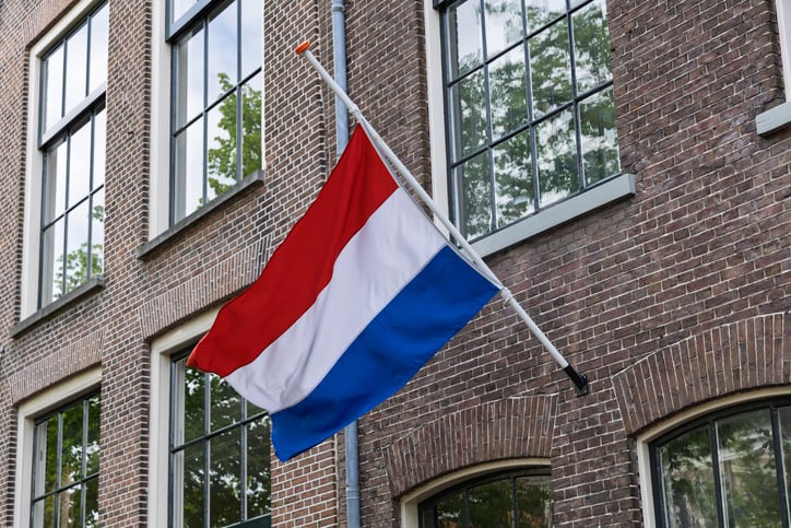 Le drapeau des Pays-Bas