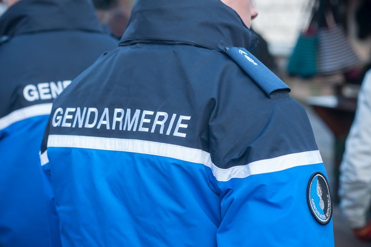 Un gendarme français 
