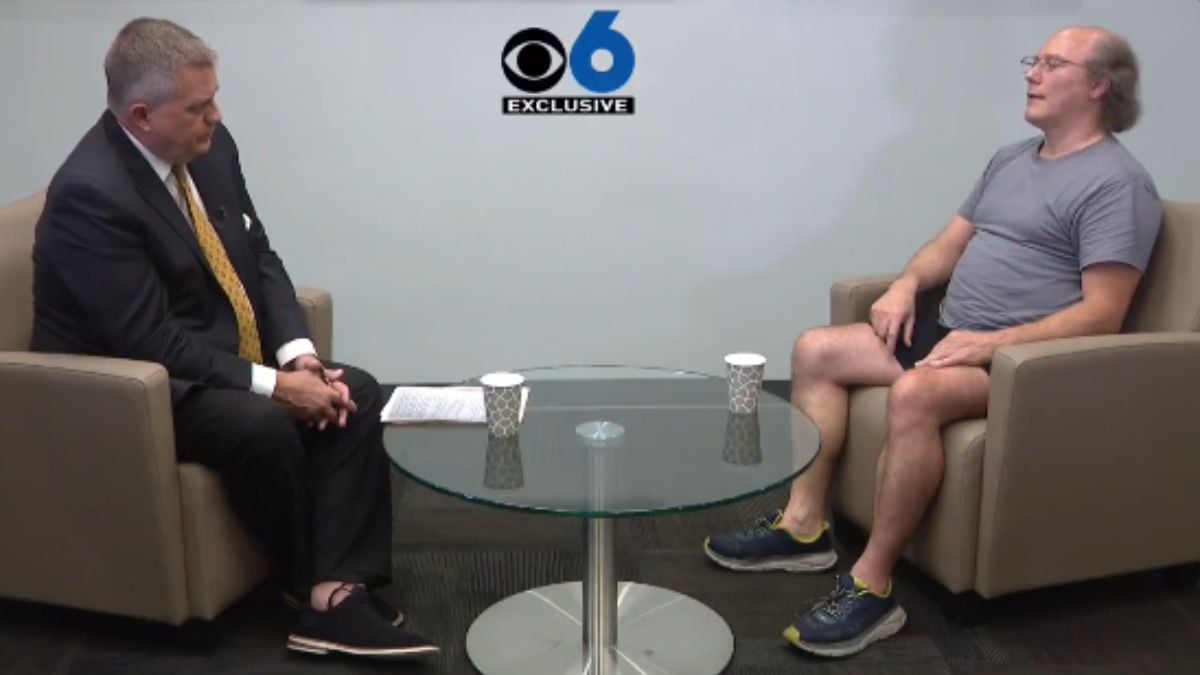 Interview de Lorenz Kraus par le présentateur Greg Floyd, sur la chaîne américaine CBS6, le 25 septembre 2025