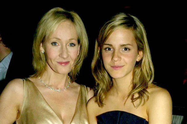 J.K. Rowling et Emma Watson