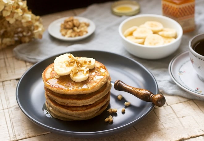 Pancakes de bananes faciles et rapides