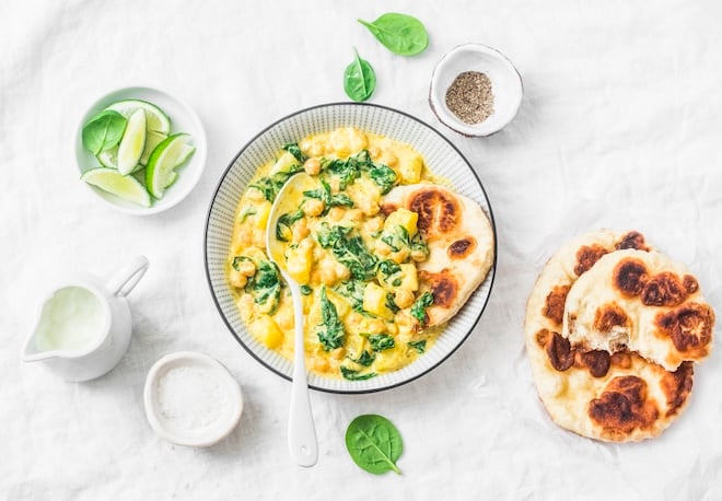 curry aux pois chiches