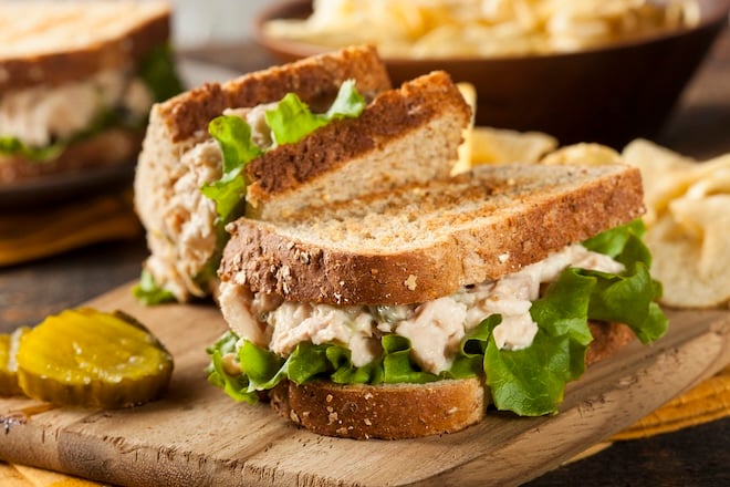 Sandwich au thon