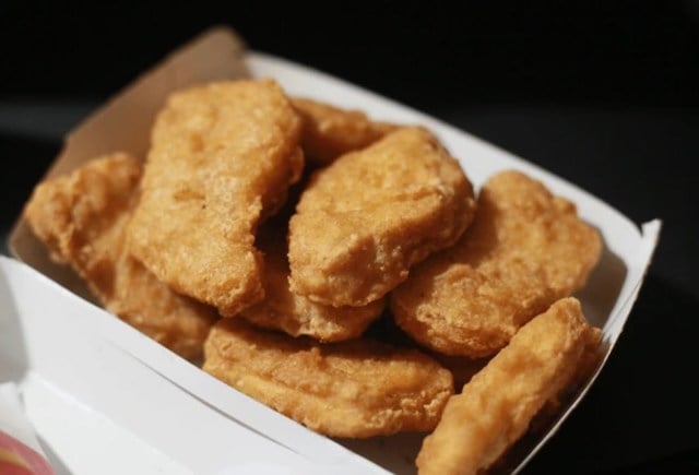 Boîte de nuggets McDonald's 