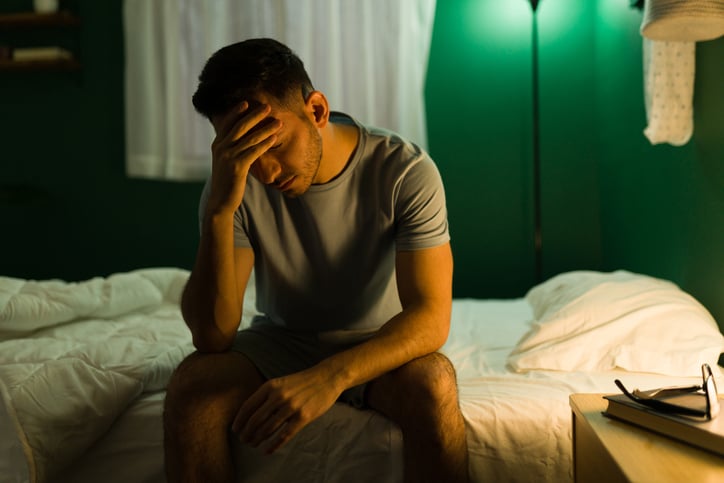 Un jeune homme désemparé 