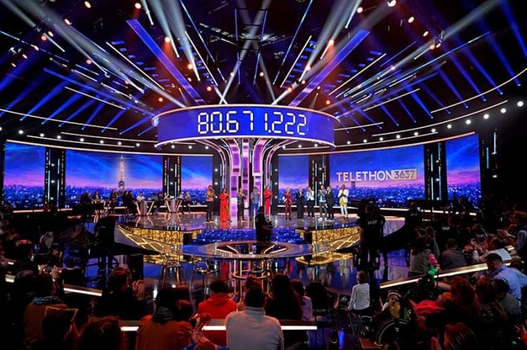 Le plateau du Téléthon