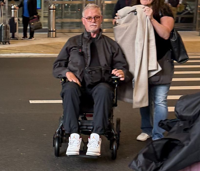 Eric Dane en fauteuil roulant
