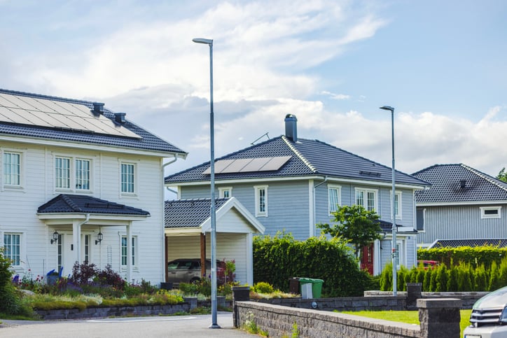 Des maisons en Suède