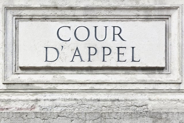 Cour d'appel française
