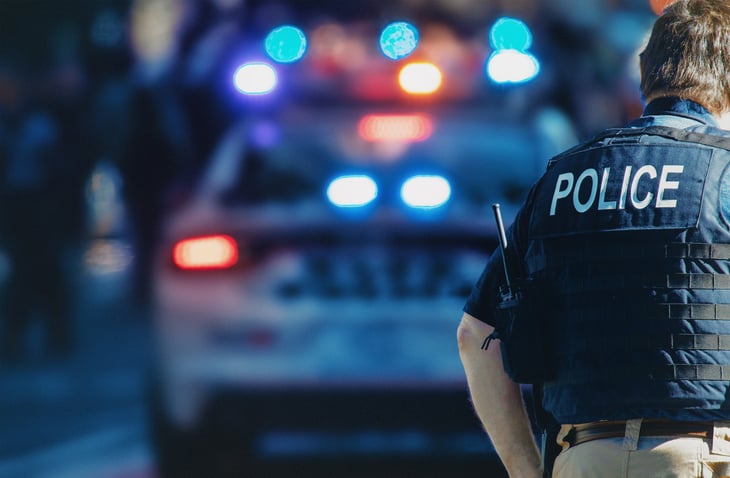 Un agent de police