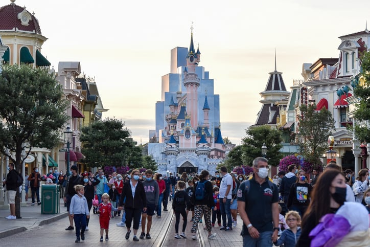 Le parc Disneyland Paris