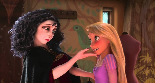Mère Gothel et Raiponce