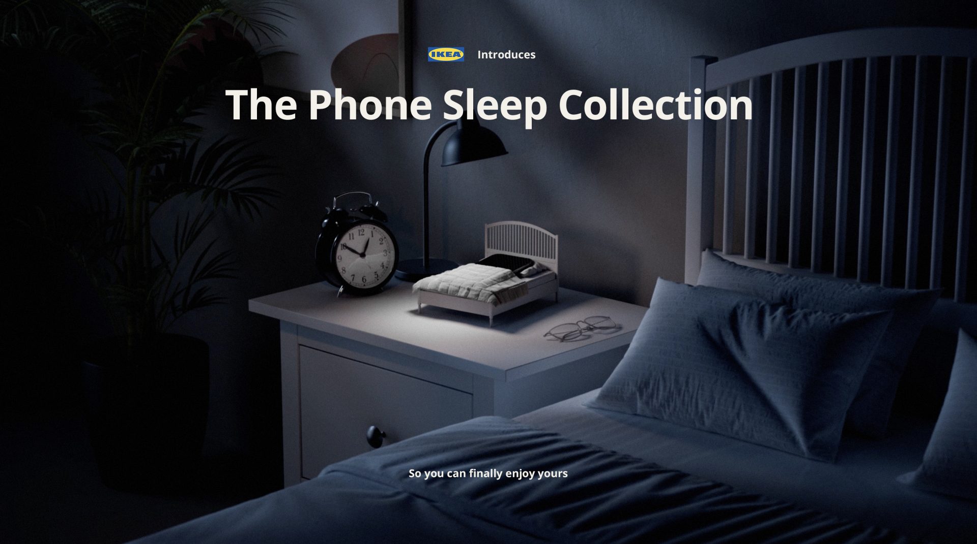 Le mini-lit pour smartphone créé par IKEA