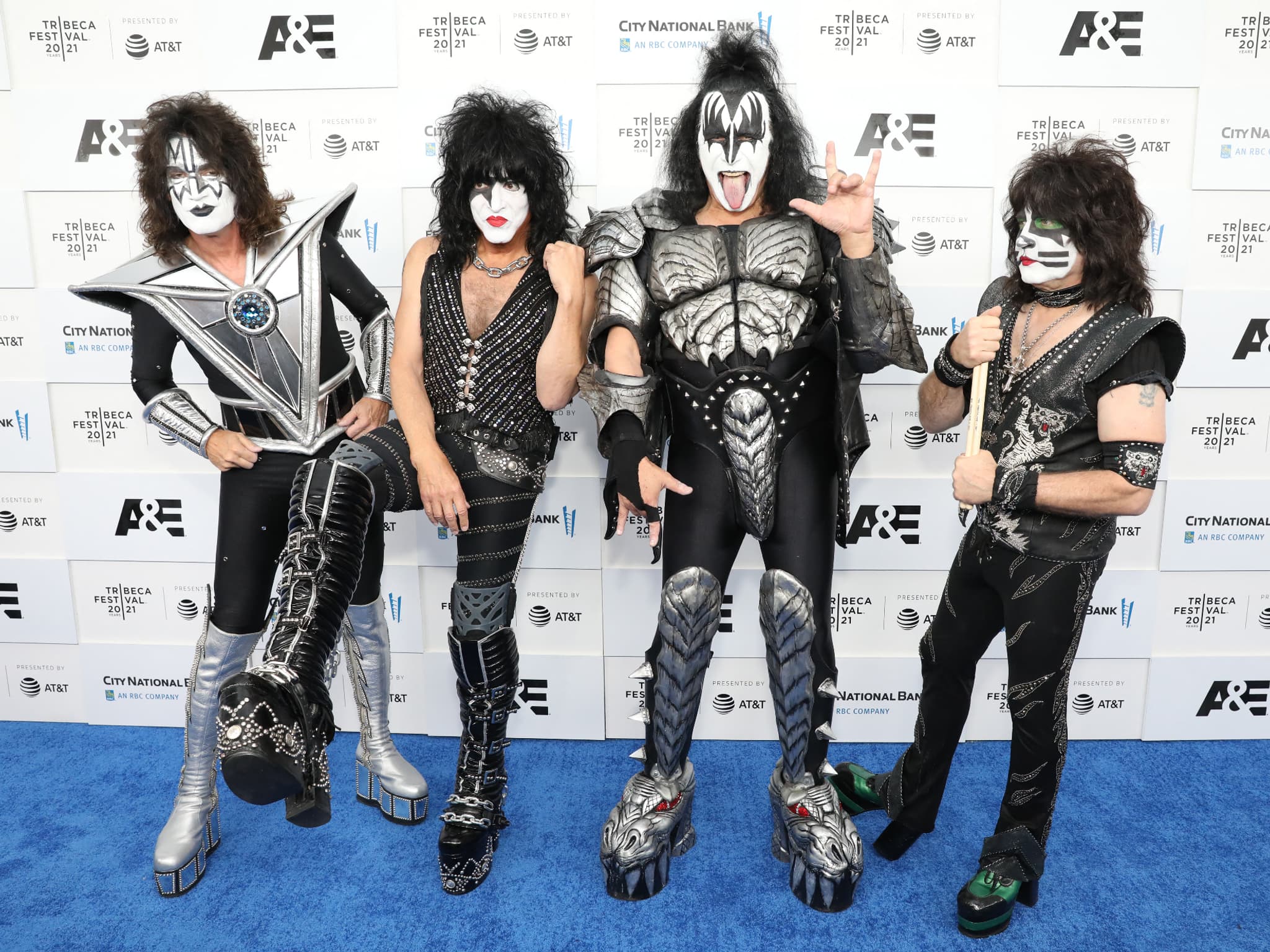 Le groupe Kiss