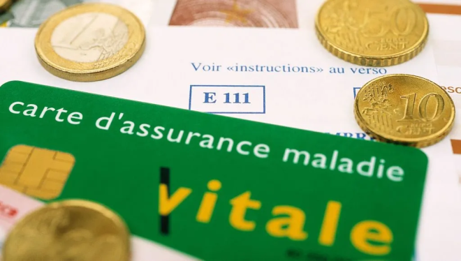 Une carte Vitale