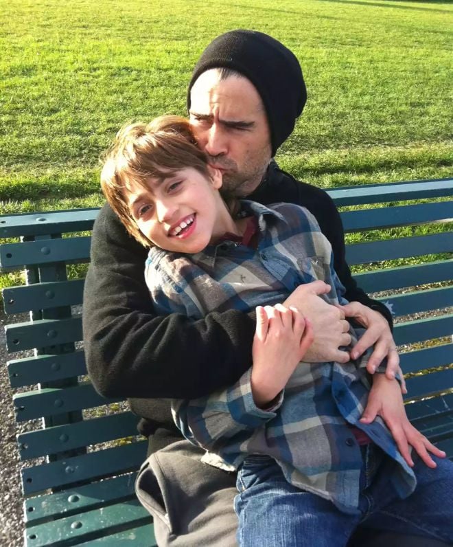 Colin Farrell et son fils James