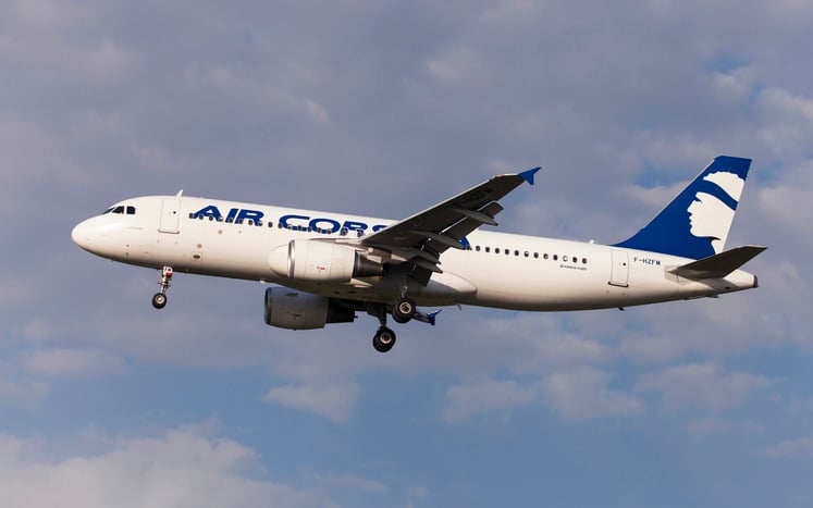Un avion Air Corsica