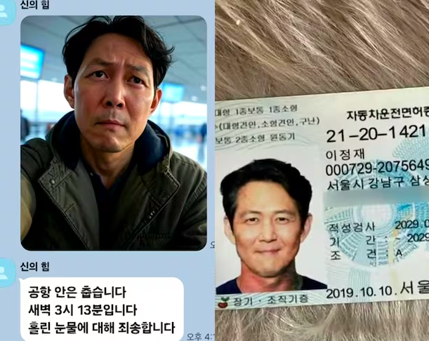 Un escroc utilise le visage de Lee Jung-Jae