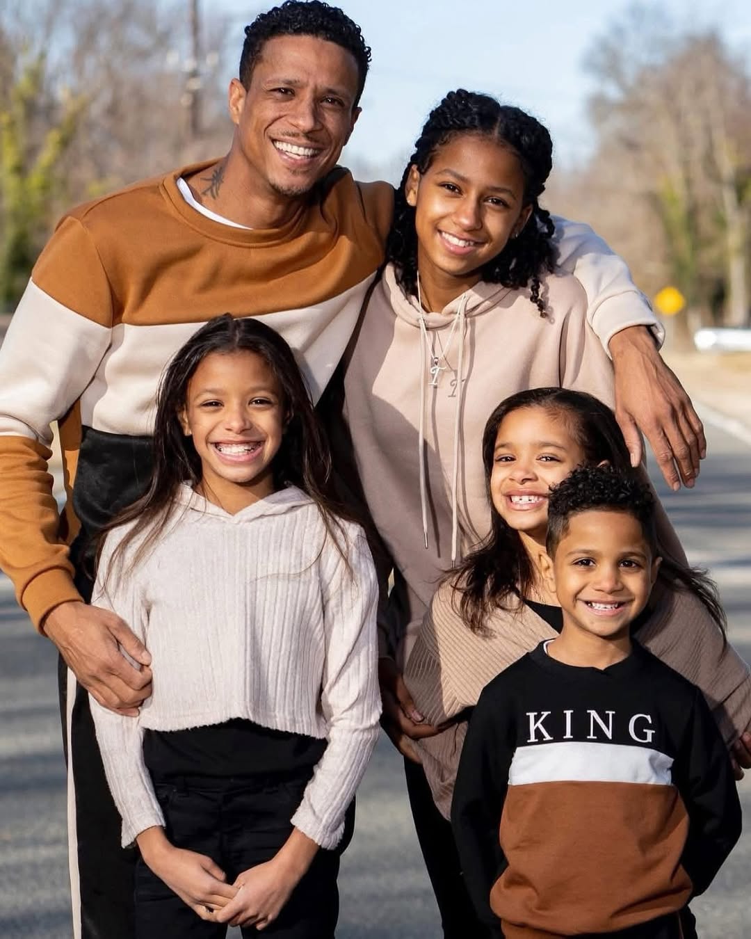 Floyd Roger Myers Jr. et ses enfants