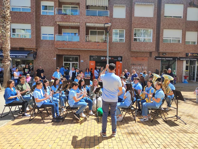 Des élèves de l'école de musique