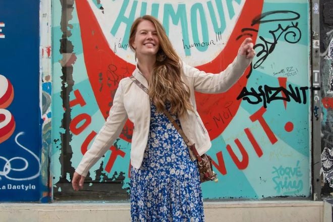 Danielle prend la pose