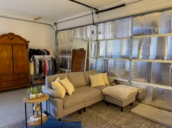 Un garage rénové en appartement