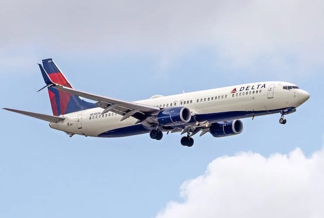 Avion de la compagnie a&eacute;rienne Delta
