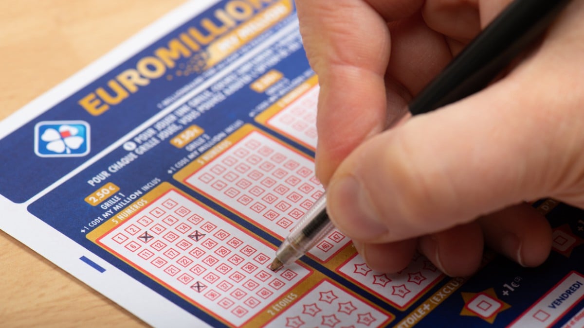 Une grille de l'Euromillions