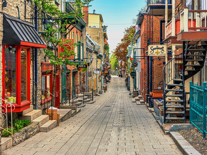 Une ville au Qu&eacute;bec 