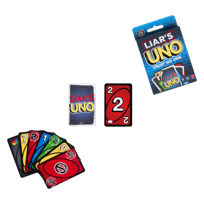 Les cartes du UNO Liar's