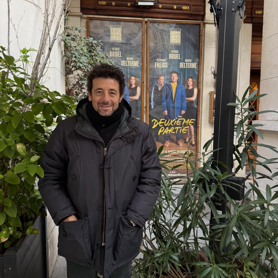 Le chanteur Patrick Bruel, 67 ans