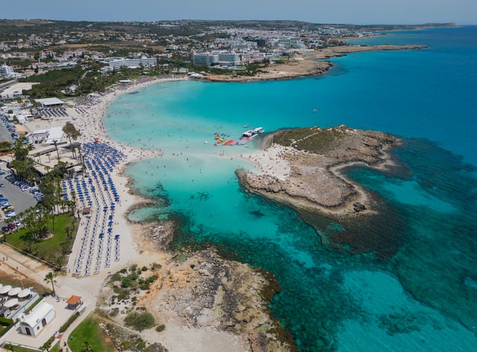 Nissi Beach, &agrave; Chypre