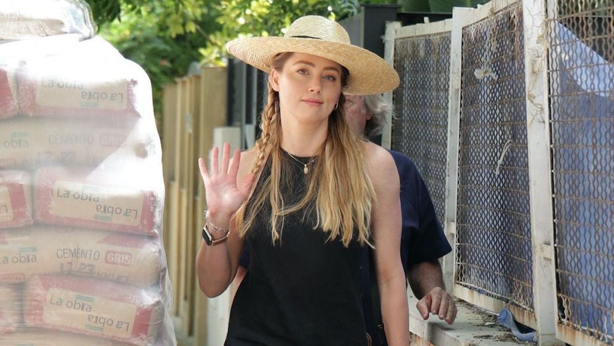 Amber Heard dans la rue