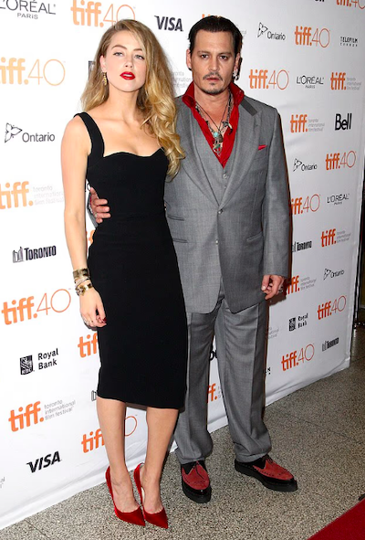 Amber Heard et Johnny Depp