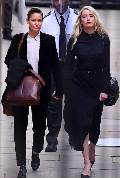 Amber Heard et Bianca Butti