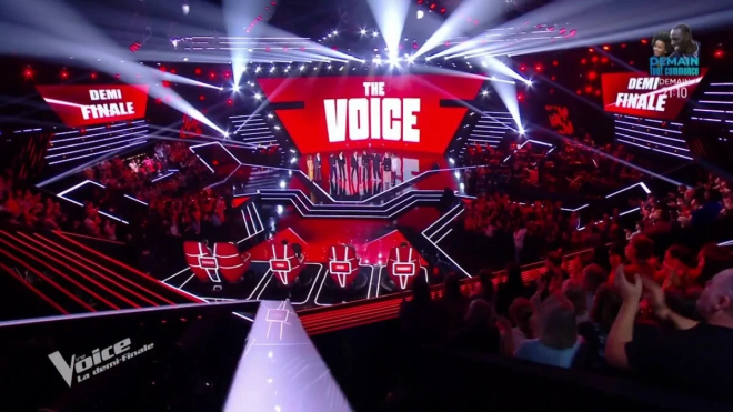 Le plateau de "The Voice"