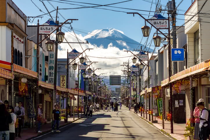 La rue Shimoyoshida Honsho