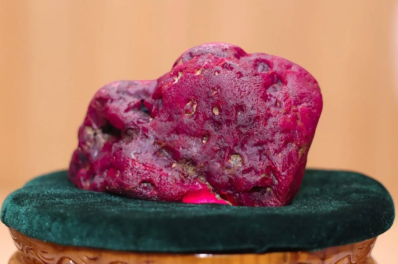 Le rubis de 11 000 carats
