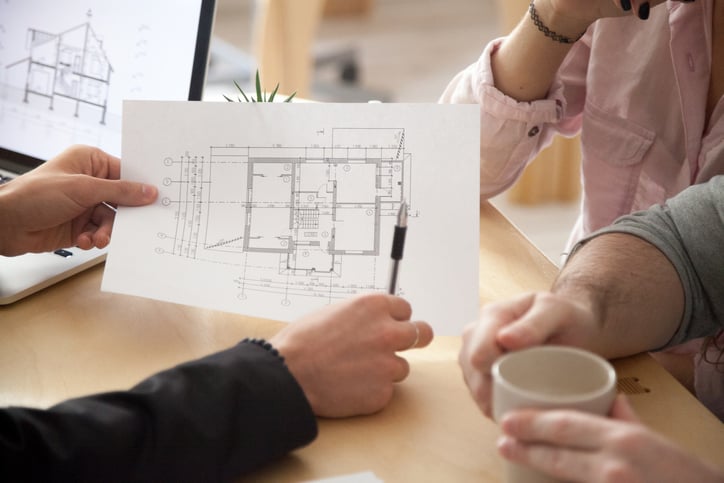 Plan d'une maison